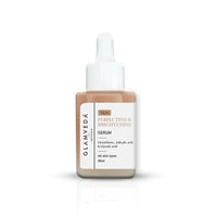 Glamveda Glutathione Skin Perfecting Face Serum with 2% ww Glycolic acid, 1% ww Salicylic acid for Glowing Skin | Brightening and Lightening Serum | 30ml