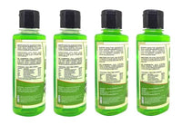 Khadi Pure Aloe Vera & Neem Aloe Vera Shampoo/Hair Cleanser, 210 Ml (Pack Of 4)