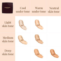 Charmacy Milano HD Cover Compact Suitabe for All Skin Types - 1, High-Definition Coverage, Matte Finish, Blurs Imperfections, Compact Size (8 gms)