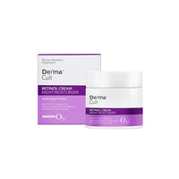 O3+ Derma Cult Retinol Cream Night Moisturizer for Wrinkles and Fine Lines| Anti Ageing Cream | For Men & Women 40 gm