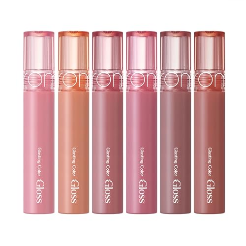 rom&nd Glasting Color Gloss (05 DIM MAUVE) | Kbeauty, Plumping, Glossy, Moisturizng, Natural Color, Long-lasting