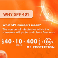Nature's Essence Professional Serum Boost Tinted Sunscreen SPF 40 PA+++ Infused with Vitamin C & 4D Hyaluronic Acid Prevents Pigmentation & Photo Aging, UV A, UV B & Blue Light Protection 80gm