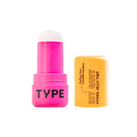 Type Beauty Zit Quit Hydra Jelly Tints For Cheeks, Lips and Eyes, Lip Stain with Azelaic Acid for Acne, Long Lasting Smudge-proof Lip Tint for Women - Diamond Dust 88