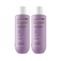 Bare Anatomy Ultra Smoothing Shampoo for Dry & Frizzy Hair|Restores Smoothing & Texture|Sulphate & Paraben Free|Powered By Carbohydrate Complex & Niacinamide|Vegan|For Men & Women|250ml (Pack of 2)