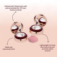 Typsy Beauty Hustle & Grind Setting Powder I Banana Smoothie I Unique In-Built Powderizer for Zero Waste & Spilling I Packed with Hayalauronic Acid & Ceramides I Soft Yellow Shade I Paraben Free 4.5g