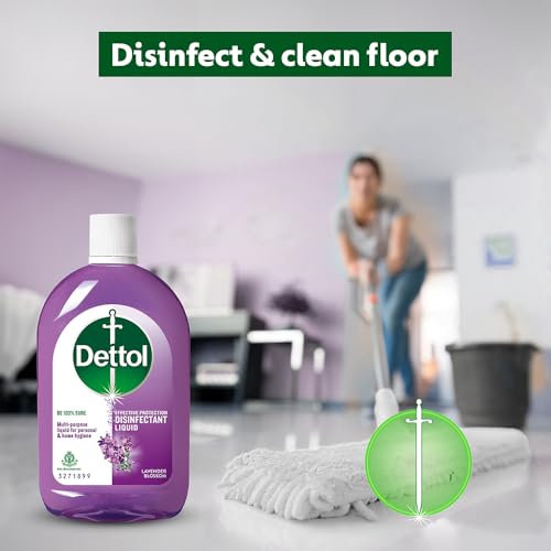 Dettol Liquid Disinfectant Lavender Blossom, 550ml - Pack of 3