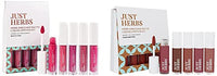 Just Herbs Ayurvedic Liquid Lipstick Pack of 2 with Long Lasting, Hydrating & Lightweight Lip Colours (Nudes & Browns + Brights & Pinks) (Cream)