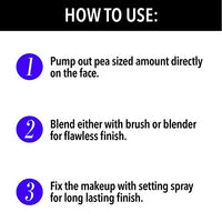 Blue Heaven Hyper Matte Foundation for Face Makeup with SPF 25 PA++, Matte Finish, Light Weight Formula, Medium Coverage for All types of Skin, Cream 301-Honey, 30ml