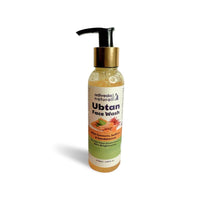 Adiveda Natural Ubtan Face wash for all Skin Type with Turmeric, Saffron & Sandalwood for Tan Removal| 120ml