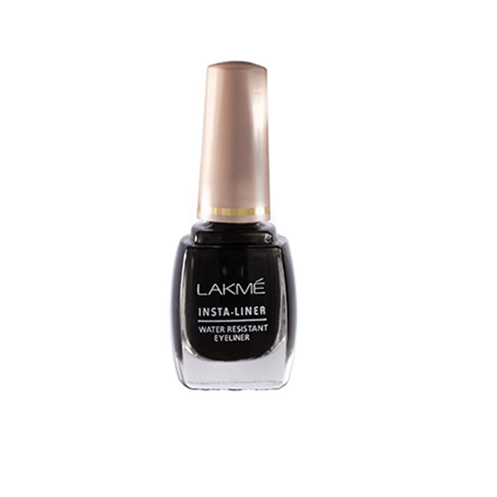 Lakmé Insta Eye Liner, Black, 9Ml And Lakmé Rose Matte Face Powder, Soft Pink, 40G