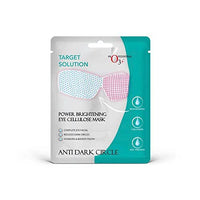 O3+ Facialist Dtan Face Sheet Mask (30g) & O3+ Power Brightening Eye Cellulose Mask for Collagen Whitening Moisturizing Under Eye Dark Circle Remover sheet mask (Single use only) 5G Combo