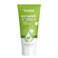 Twasa Niacinamide Serum Face Wash for Boosts Hydration, Reduces Pores & Improve Skin Texture | Enhance Skin Glow Face Wash For All Skin Types | Paraben & Sulphate Free, 100ml