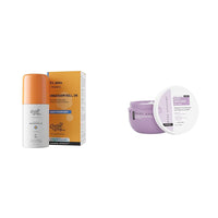 Chemist at Play UnderArm Roll-On with 5% AHA, Lactic Acid & 1% Mandelic Acid 40ml and Bare Anatomy Ultra Smoothing Hair Mask For Dry & Frizzy Hair For Women & Men | 250ml