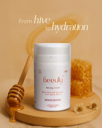Beeuty Hydrating Day Cream for Face | Lightweight Daily Moisturizer | Suitable for All Skin Type | Skincare for Women and Men | 50 G