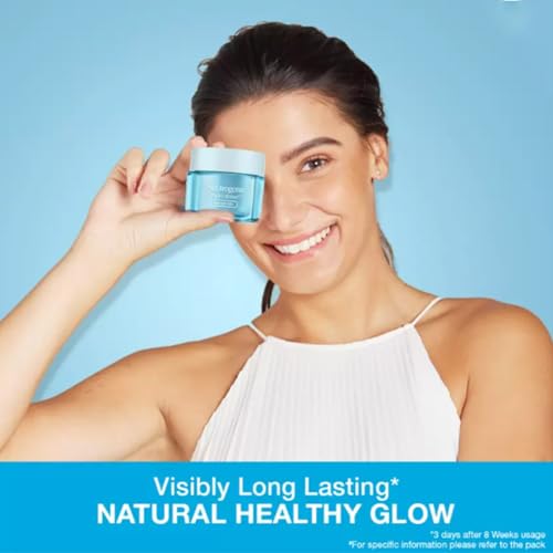 Neutrogena Hydro Boost Hyaluronic Acid Face Moisturizer 50ml | 24 hours long lasting Hydration | Oil free non sticky light water gel fast absorbing| Daily use | All Skin Types | For Men & Women 50g