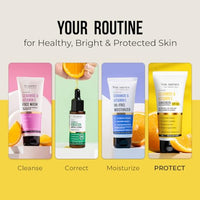 Dr. Sheth's Ceramide & Vitamin C Sunscreen | SPF 50+ Pa+++ | In-Vivo Tested | For Bright Skin & Healthy Glow | Non-Greasy, Quick-Absorbing, No White Cast | UVA/B & Bluelight Protection | For Men & Women | For All Skin Type | 30 g