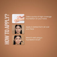 Swiss Beauty High Performance Foundation | Water-Resistant | Medium To Buildable Coverage Liquid Dewy Finish | Lightweight | Easy To Blend | With Vitamin C & Niacinamide | 02 Rose Blush, 55G