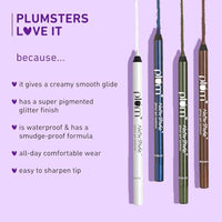 Plum Naturstudio Glitzy Gel Shimmery Eyeliner - 03 Dazzling Brown