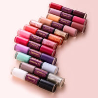 Typsy Beauty 2 In 1 Gel Nail Polish | Orange & Red | Quick Drying | Glossy Finish | Long Lasting | Chip Resistant |10 ml