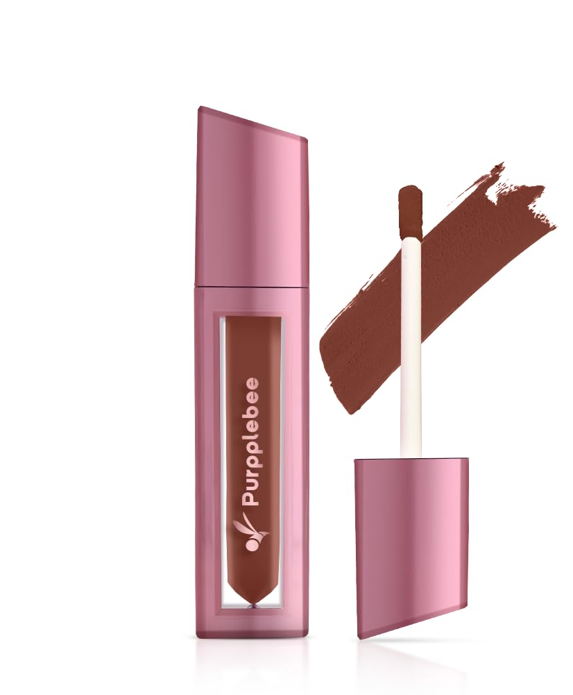 MATTE Majesty Liquid Lipstick Smudged Proof Long Lasting Highly Pigmented Water Proof Matte Liquid Lipstick (Premiere Leaug Nude)