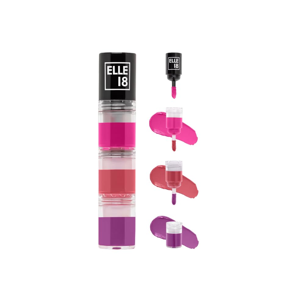 Elle 18 Lit Glossy Lip Stack Getaway