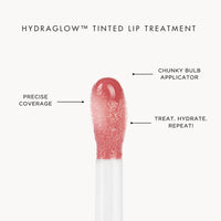HYUE HydraGlow™ Tinted Lip Treatment (6 ml) | Corallina | 24‑Hour Hydration with Sea Buckthorn Oil & Kokum Butter | Non‑Sticky | High‑Shine | Nourishing & Vegan Formula | Chunky Applicator