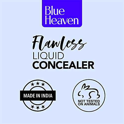Blue Heaven Flawless Liquid Cream Full Coverage Concealer For Normal Skin, 201, Creme, 17Ml, Pack Of 1