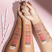 SHOPAAREL BE BOLD Lip & Eye Pencil, 2-in-1 Lip & Eye Liner, Creamy & Blendable, Lip Liner, Built-In Sharpener, Matte Finish, Eye Liner, Intense Pigment, Smudge-Proof, Long Lasting-0.4 Gm, Natural