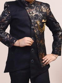 BAESD Boys Printed Sherwani