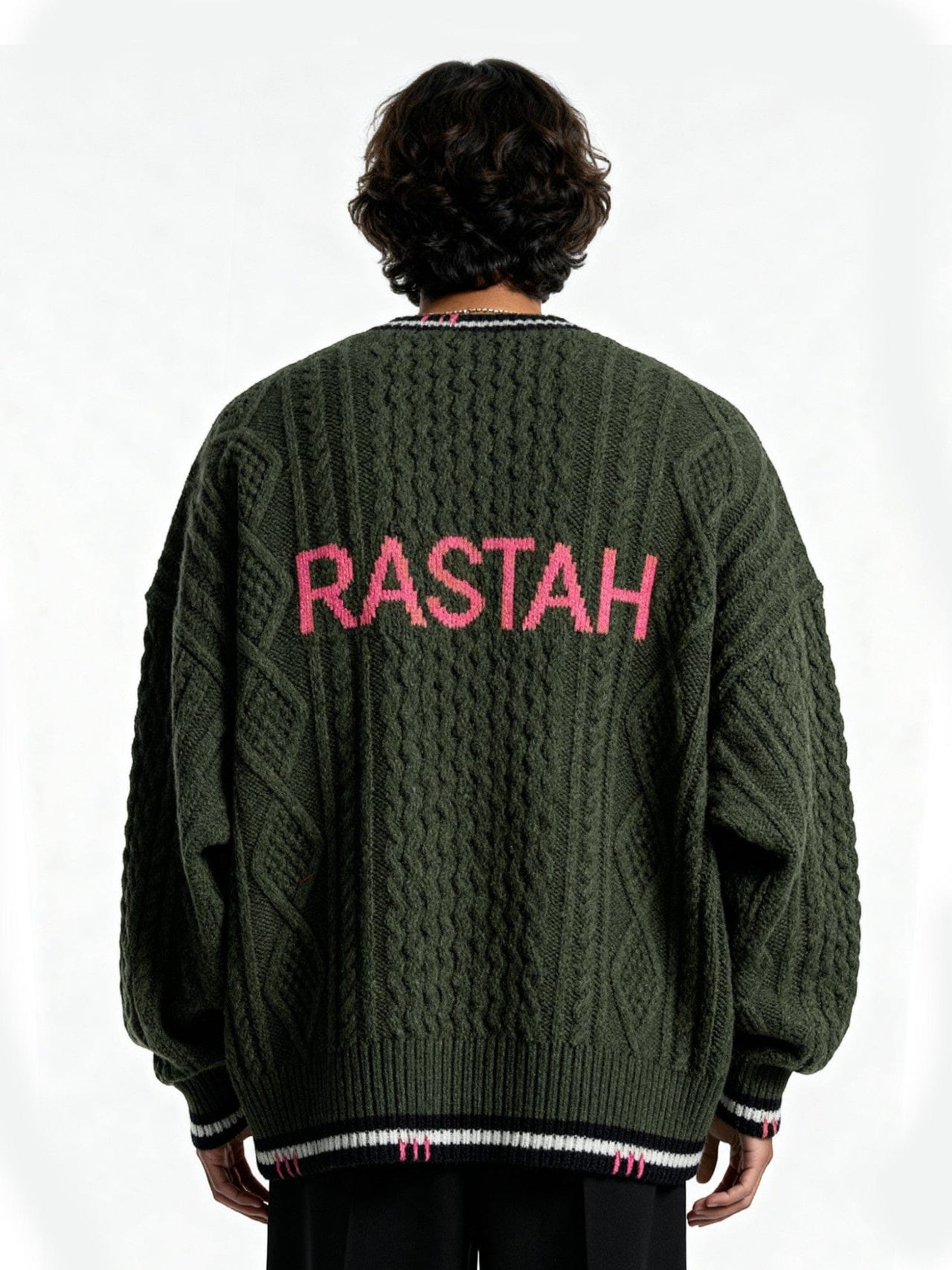 Raastah - Cable - knit Logo Sweater
