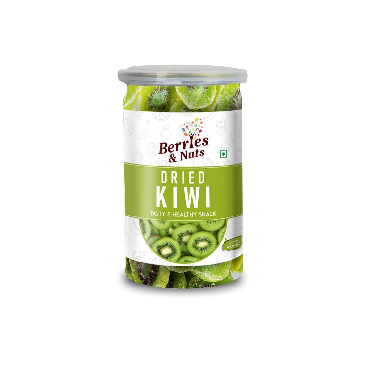 Berries And Nuts Previously_frozen Dehydrated Kiwi & Cherry Combo|Kiwi 200 Grams & Cherry 200 Grams