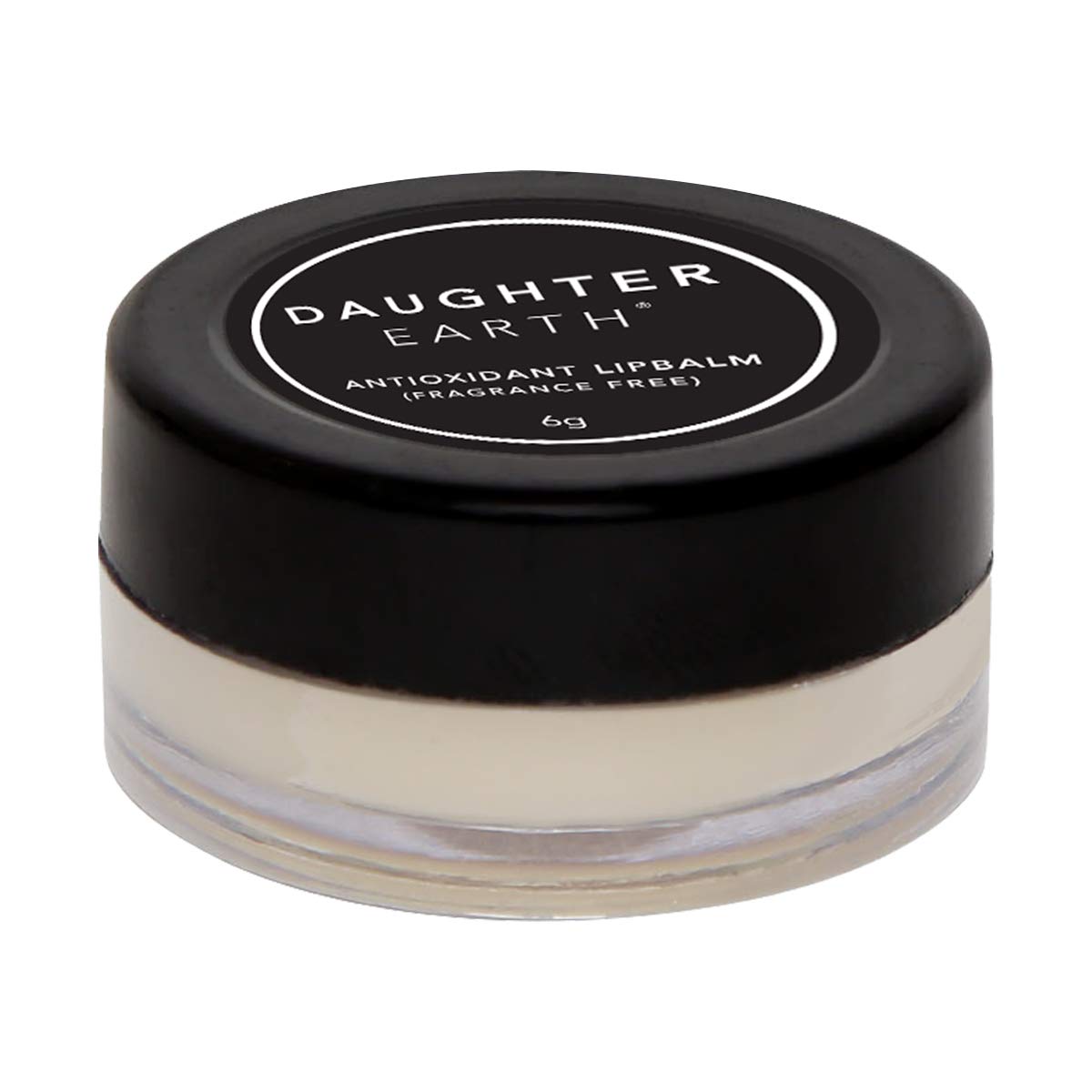DAUGHTER EARTH Antioxidant Lip Balm | Vegan and Beeswax Free | Lip Care For Dry Chapped & Pigmented Lips | Fragrance Free Hydrating Natural Lip Mask | Soft Pink Moisturized Lips | 6 gm