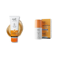 Chemist At Play Gentle Exfoliating Face Scrub with Mandelic Acid & Walnuts for Women & Men | 100ml UnderArm Roll-On with 5% AHA, Lactic Acid & 1% Mandelic Acid Vegan | SLS Free | 40ml