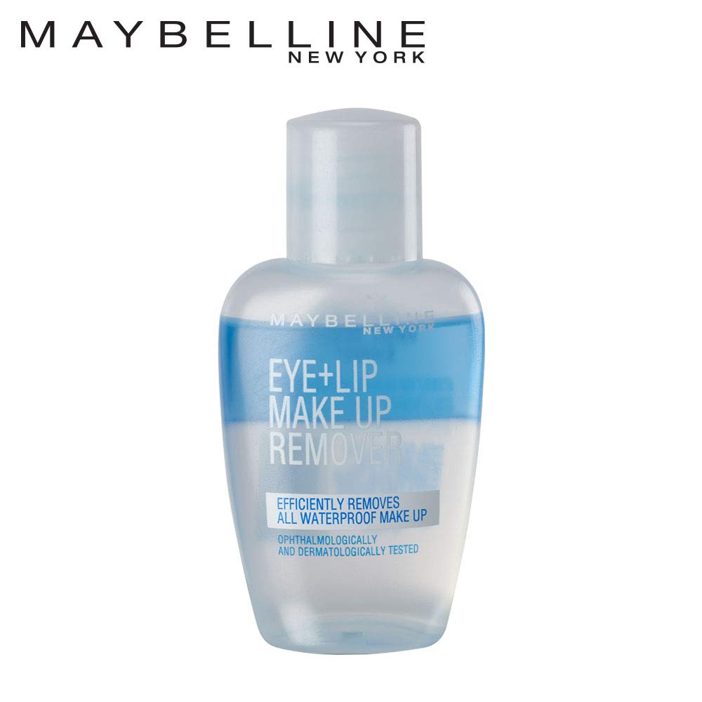 Maybelline Hyper Glossy Finish Liquid Liner, Black, 3g & Biphase Make-Up Remover, 40ml