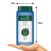 Biotique Bio Kelp Protein Shampoo for Falling Hair Intensive Hair Regrowth Treatment, 340ml & Biotique Bio Bhringraj Fresh Growth Therapeutic Oil, 120ml