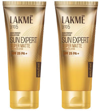LAKMÉ Sun Expert, Spf 24 Pa++ Ultra Matte Sunscreen, 60Ml, Sun Protection With Vitamin B3, Blocks Upto 97% Of Harmful Uvb Rays, Lightweight, For Men & Women (Pack Of 2)|For All Skin Types