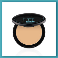 Maybelline New York Liquid Matte Full Coverage Foundation oil For Normal, Combination And Oily Skin, 220 Natural Beige & New York Compact Powder, Warm Nude, 8G, Pack Of 1
