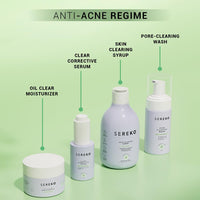 Sereko Oil Clear Face Moisturizer with NMF for Oily & Acne-Prone Skin | Controls Oil, Dehydrated Skin, Soothes Redness & Improves Texture | Lightweight, Non-Greasy Formula | Acne Cream 50ml