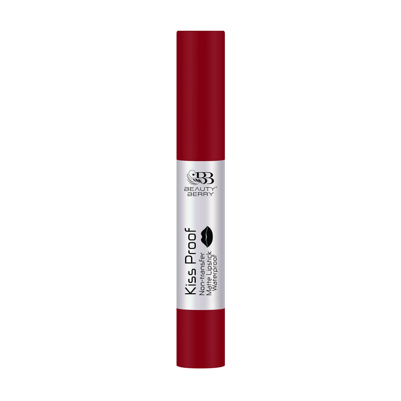 Beauty Berry Matte Lipstick | Highly Pigmented, Long Lasting, Non-Drying, Non-Transfer, Water Resistant, Creamy Matte Finish | Hot Red
