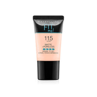 Maybelline New York Prom Queen Makeup Kit - Fit Me Foundation Tube Ivory + Hypercurl Mascara Washable + Creamy Matte Nude Nuance, Pack Of 1