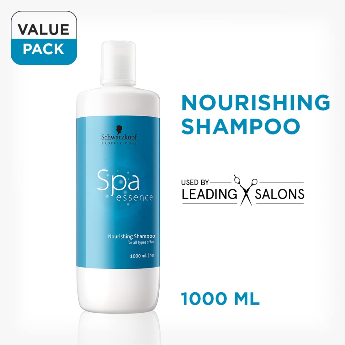 Schwarzkopf Professional Spa Essence Nourishing Shampoo | 1000 Ml (Pack of 2)