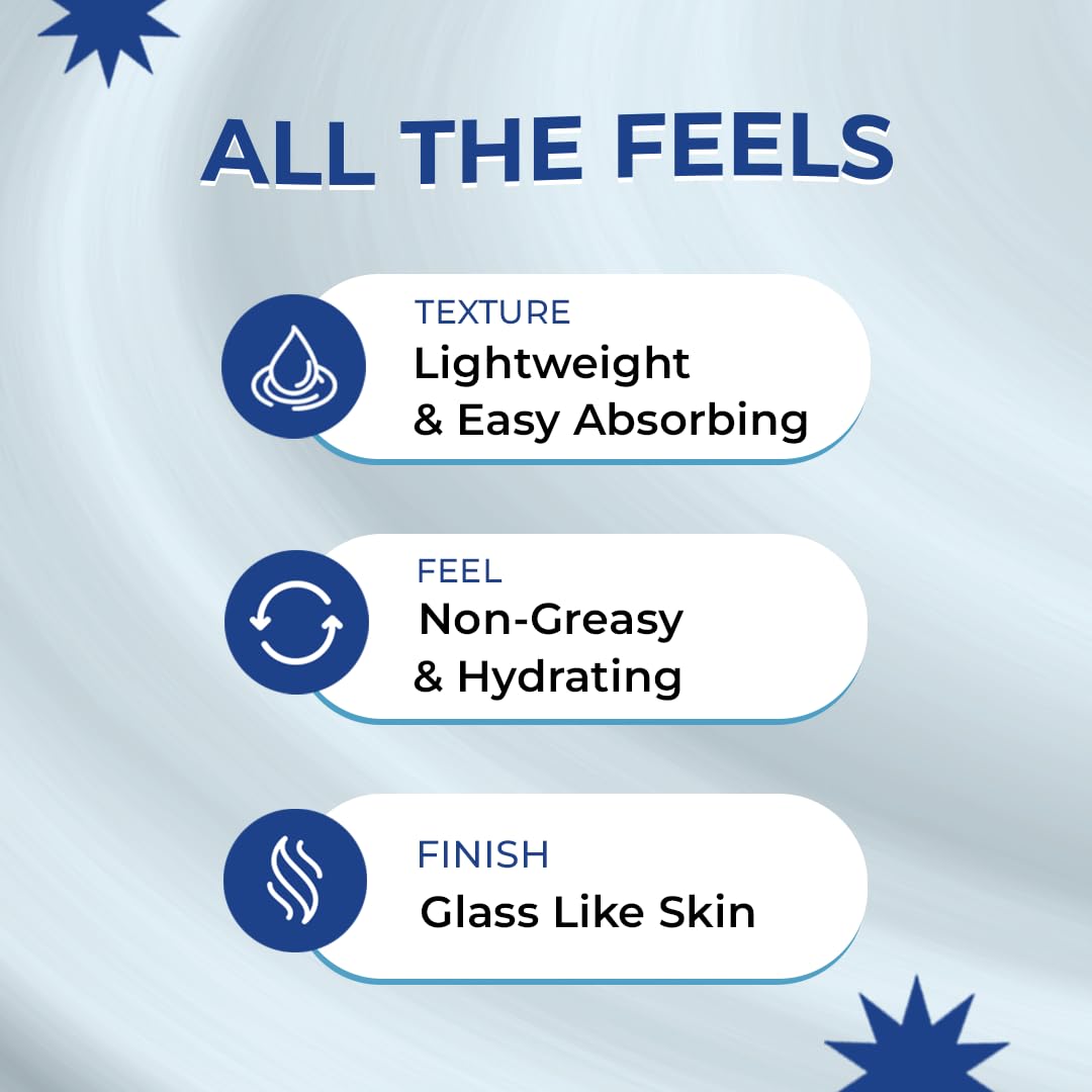 Moody Hydro Burst Beach Please Body Sunscreen Lotion SPF 30 with Ceramide | Broad Spectrum Sun Protection Lotion | Non Greasy | No White Cast | Quick-Absorbing | Suitable For All Skin Types, 200ml