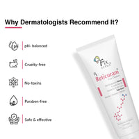 Fixderma 0.05% Retinol Reticuram Face Cleanser for All Skin Types, Anti Ageing, Retinol Face Cleanser, Regulates Sebum Production, Deep Pore Cleansing, Soap Free face wash with jojoba oil - 75ml