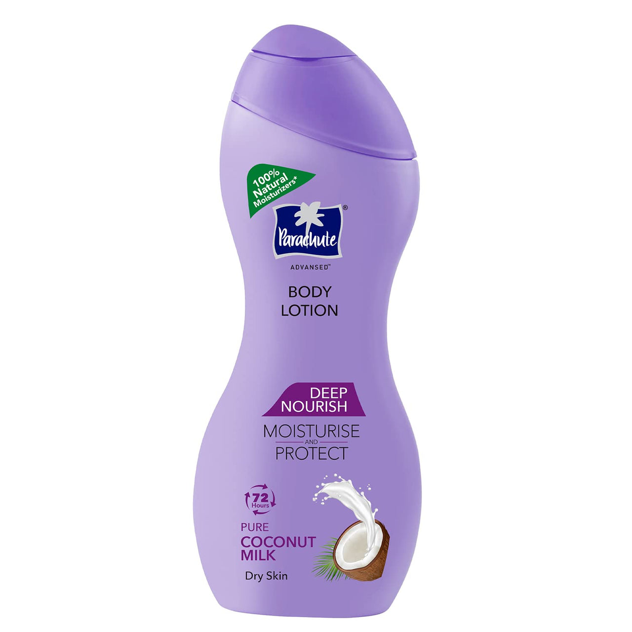 Parachute Advansed Almond Hair Cream, 100Ml |Anti Hairfall | Dry Hair Cream After Shower |Non Sticky Oil Replacement Hair Cream & PDeep Nourish Body Lotion For Women & Men, Dry Skin, 250Ml, 4 count