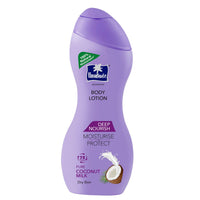 Parachute Advansed Almond Hair Cream, 100Ml |Anti Hairfall | Dry Hair Cream After Shower |Non Sticky Oil Replacement Hair Cream & PDeep Nourish Body Lotion For Women & Men, Dry Skin, 250Ml, 4 count