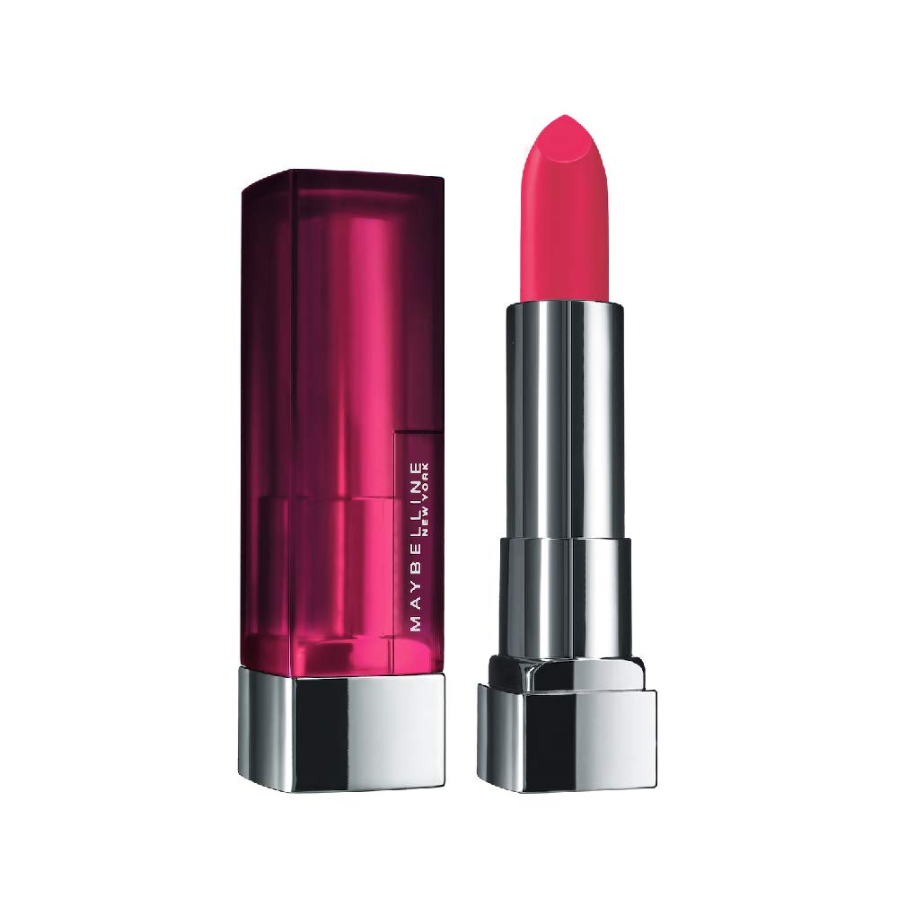 Maybelline New York Color Sensational Creamy Matte, 630 Flaming Fuchsia, 3.9g with FREE Color Sensational Creamy Matte 507 Almond Pink