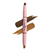 Blue Heaven Pencil Swipe & Shimmer Eye Shadow Infused With Primer, Smudge Proof, Eye Shadow Stick Dual Ended - Romanticism, 2.2G, Multicolor, Matte Finish