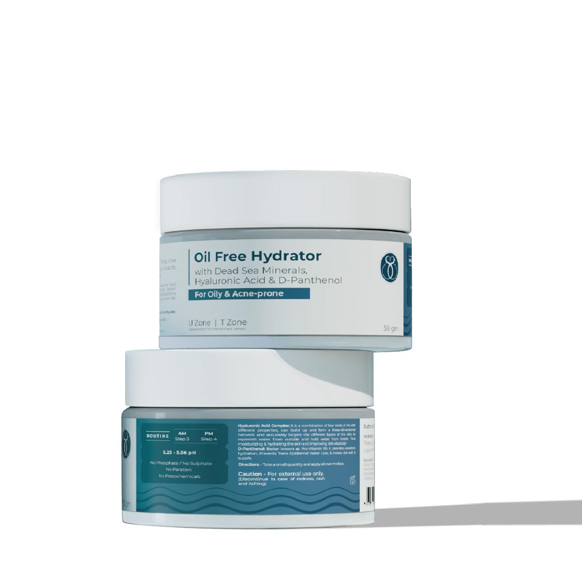 SEASOUL Oil-Free Hydrator Face Moisturizer - 50ml | Lightweight, Non-Greasy Daily Moisturizer | With Dead Sea Minerals, Hyaluronic Acid & D-Panthenol | Hydrating & Soothing Formula for All Skin Types