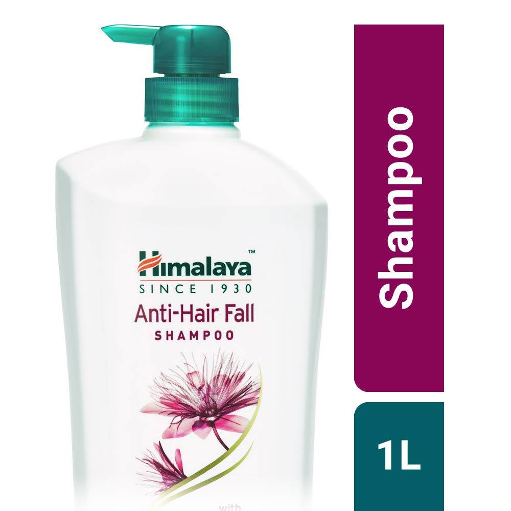 Himalaya Anti Hair Fall Shampoo with Bringaraja, 1000 ml and Himalaya Herbals Cocoa Butter Intensive Body Lotion, 400ml