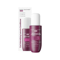 Bare Anatomy Curl-Boosting Cream Leave-In Conditioner | Get Curls with 2X Frizz Protection | Enriched with Coconut Oil, Hyaluronic Acid & Castor Oil | Get Smoother, Healthy & Glossy Hair | 140ml